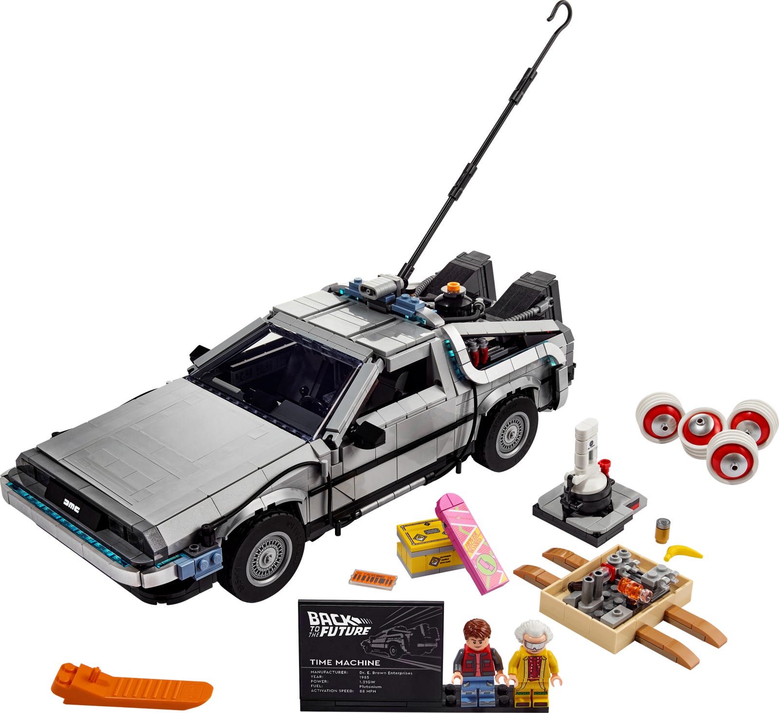 LEGO 10300 Wehikuł czasu z Powrotu do przyszłości