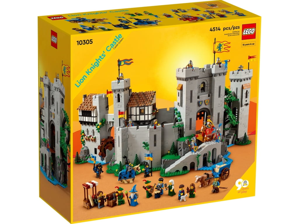 LEGO 10305 Zamek rycerzy herbu Lew