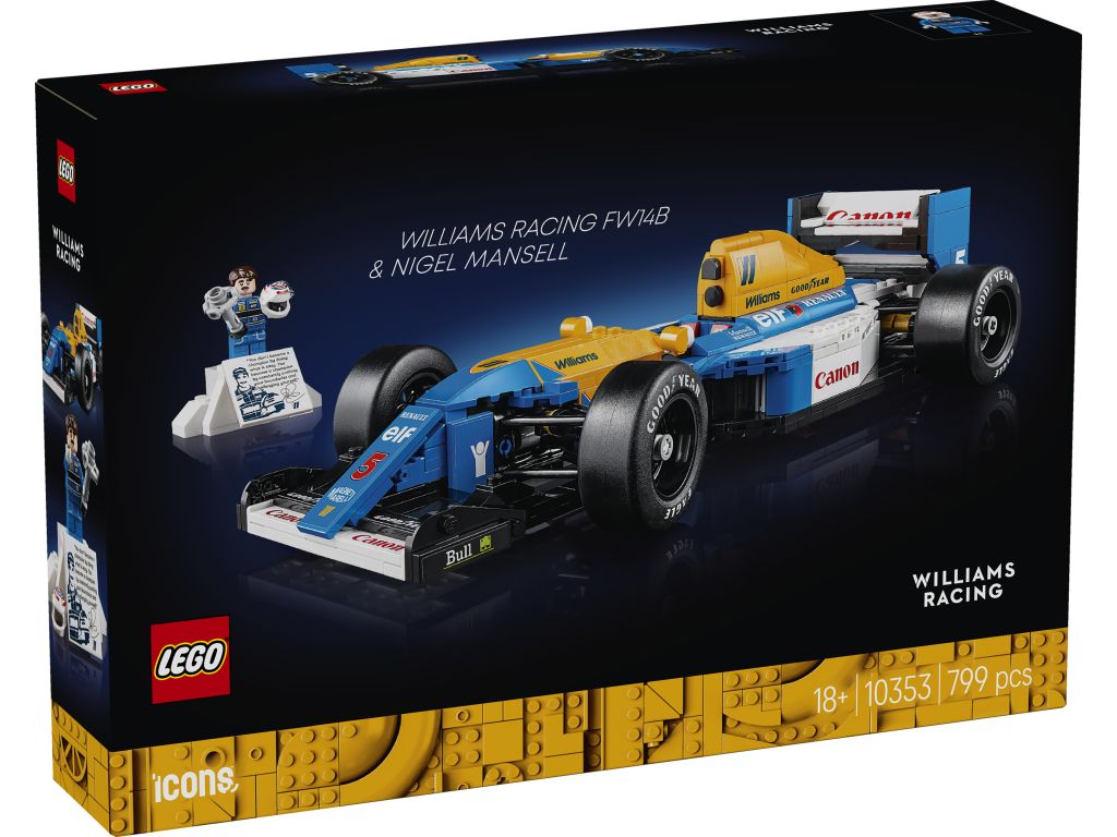 LEGO 10353 Williams Racing FW14B i Nigel Mansell
