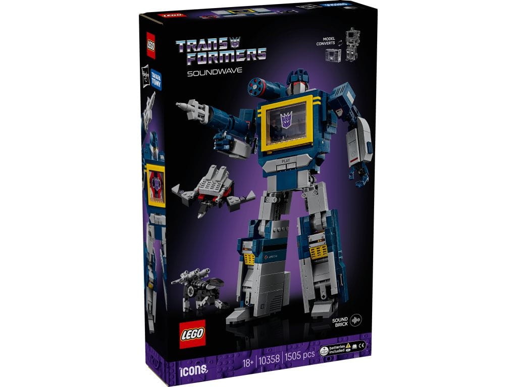 LEGO 10358 Transformers: Soundwave