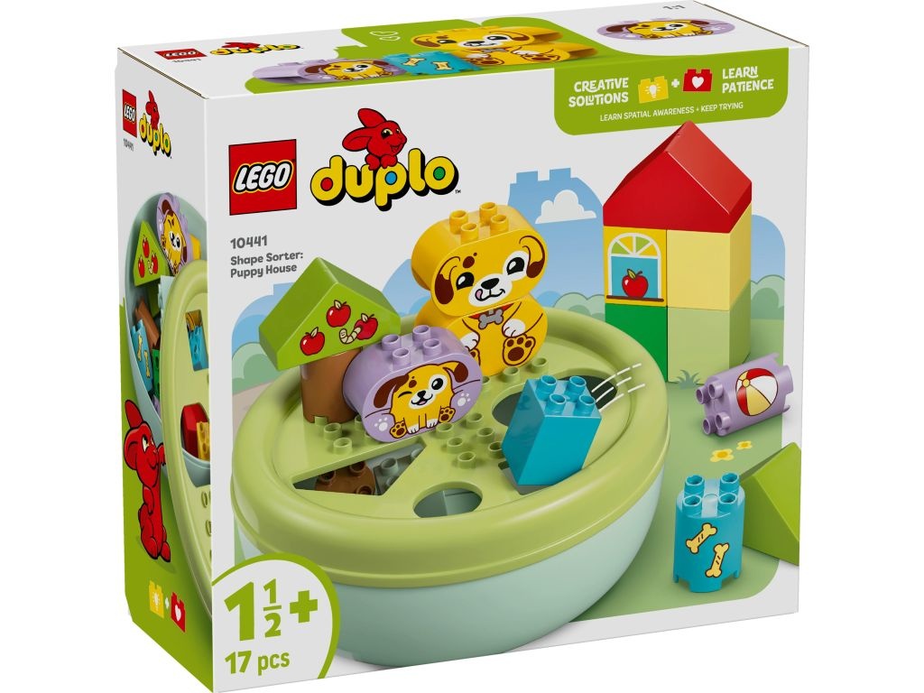 LEGO 10441 Sorter kształtów: dom szczeniaczków