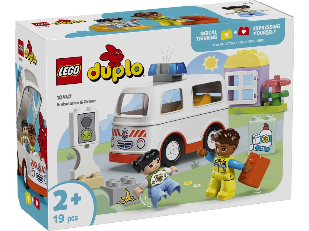 LEGO 10447 Karetka z kierowcą