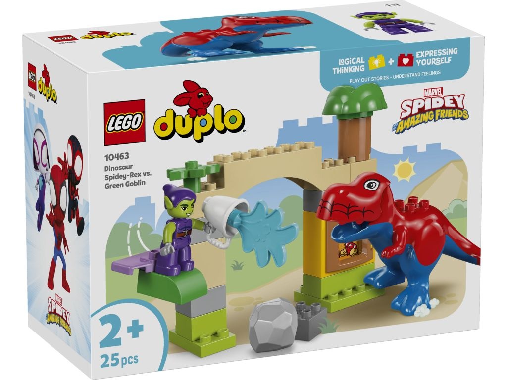 LEGO 10463 Dinozaur Spidey-Rex i Zielony Goblin
