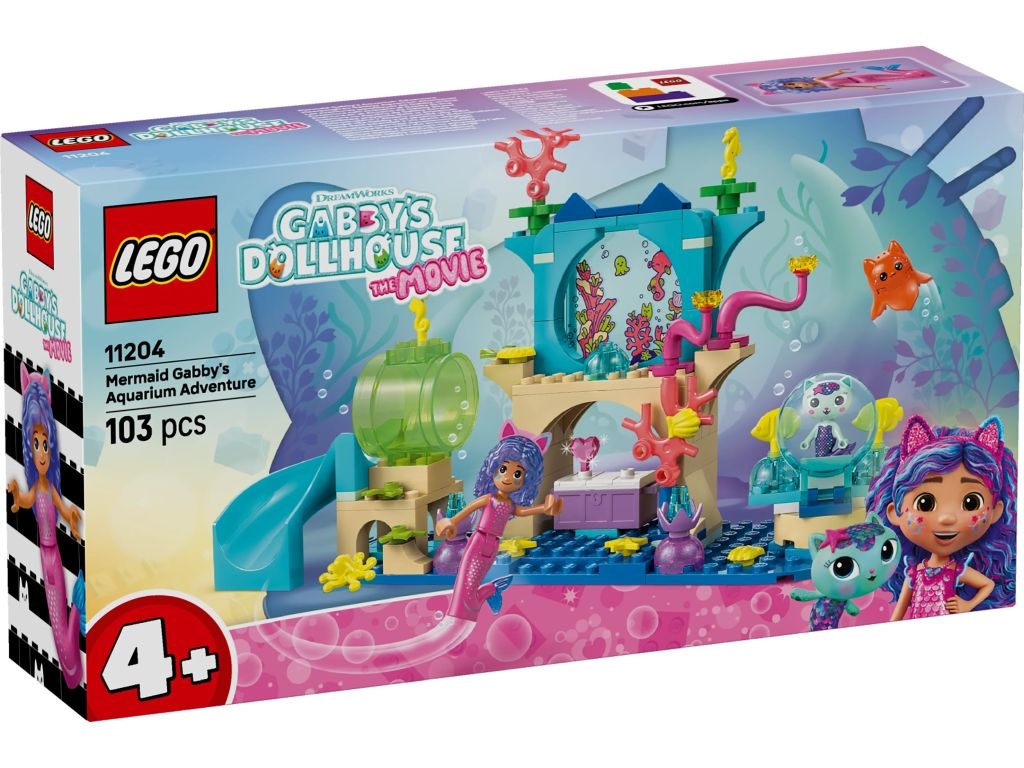 LEGO 11204 Mermaid Gabby's Aquarium Adventure