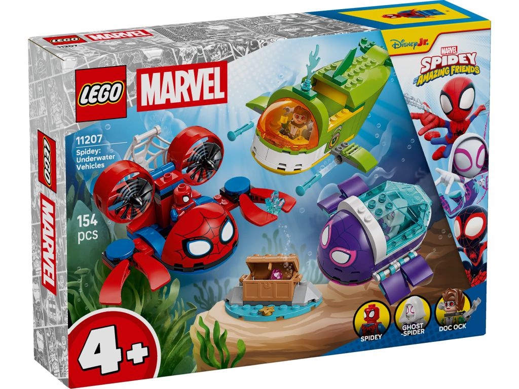 LEGO 11207 Spidey: podwodne pojazdy