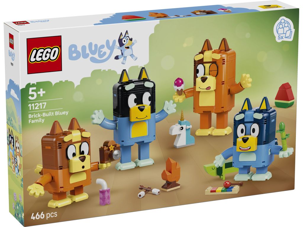 LEGO 11217 Rodzina Blue z klocków