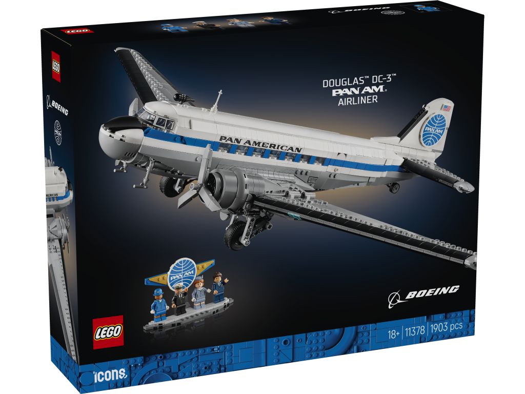 LEGO 11378 Samolot pasażerski Douglas DC-3 PAN AM