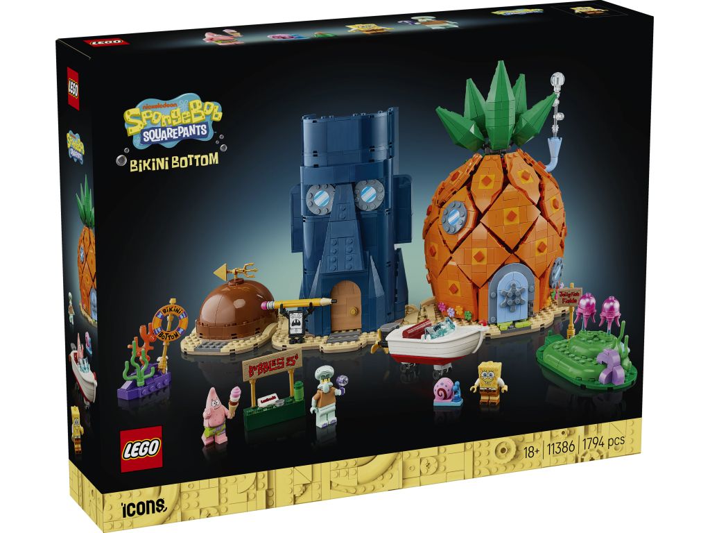 LEGO 11386 SpongeBob Kanciastoporty: Bikini Dolne