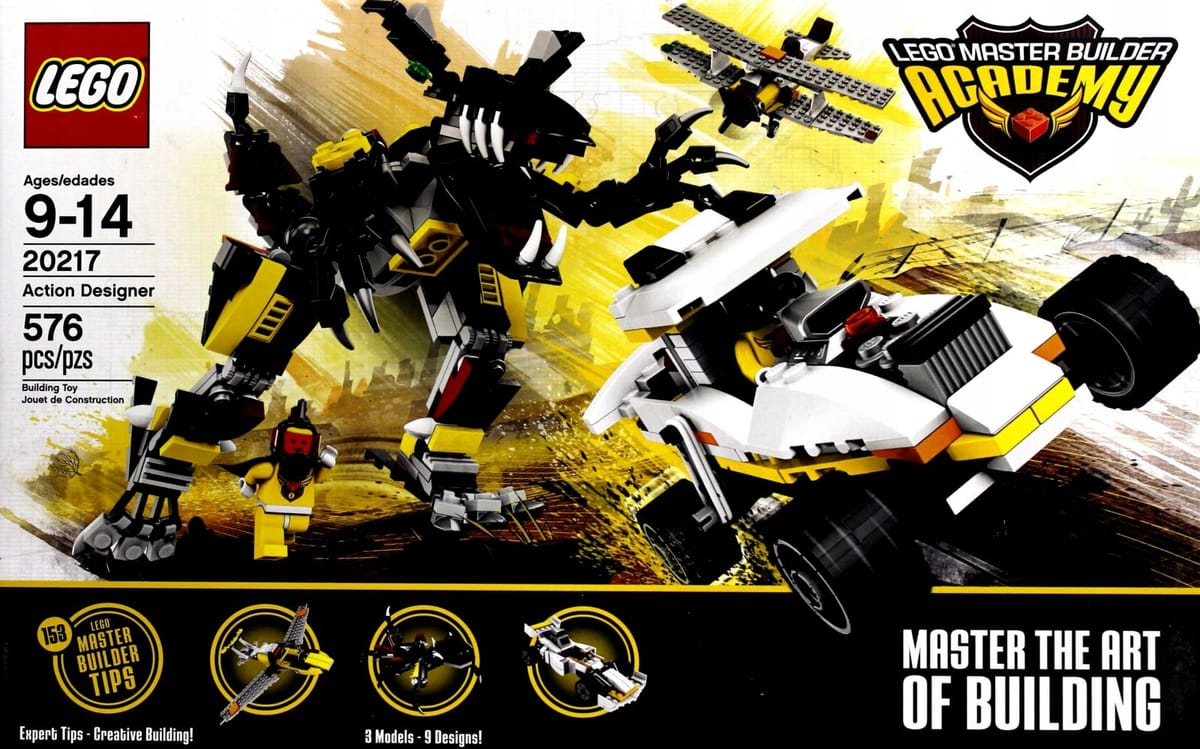 LEGO 20217 Action Designer (Kits 4 - 6 Redesign)