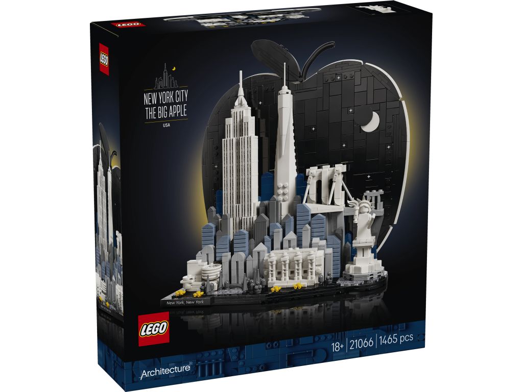 LEGO 21066 Nowy Jork – Wielkie Jabłko