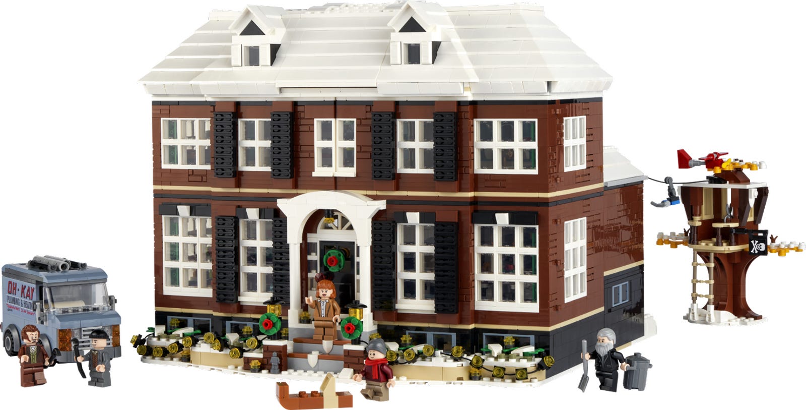 LEGO 21330 Kevin sam w domu