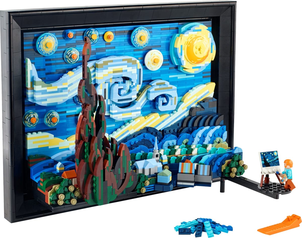 LEGO 21333 Gwiaździsta noc (van Gogh)