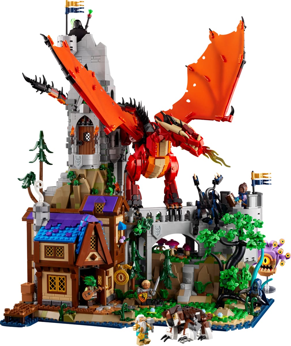 LEGO 21348 Dungeons & Dragons: Opowieść czerwonego smoka