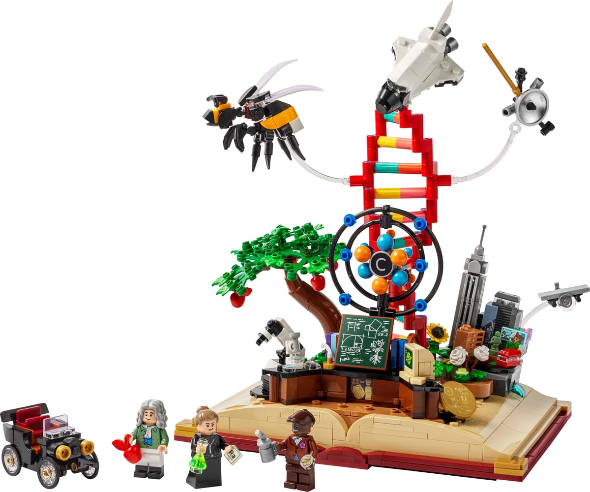 LEGO 21355 Ewolucja przedmiotów ścisłych