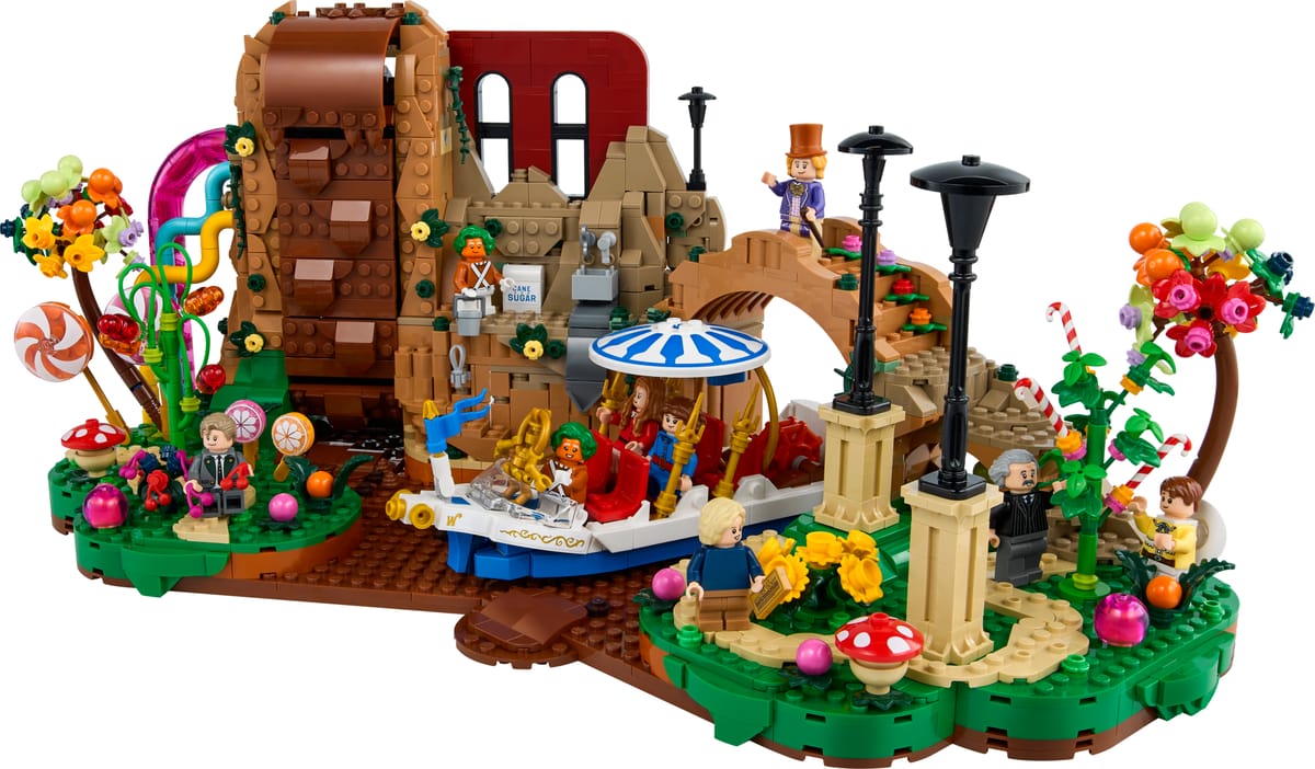 LEGO 21360 Willy Wonka i fabryka czekolady