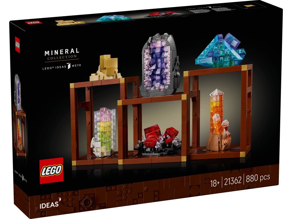 LEGO 21362 Kolekcja minerałów
