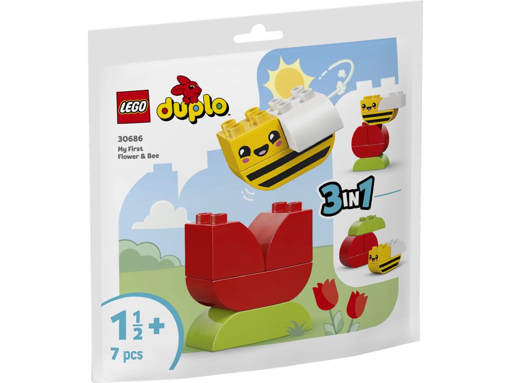 LEGO 30686 Mój pierwszy kwiatek i pszczoła