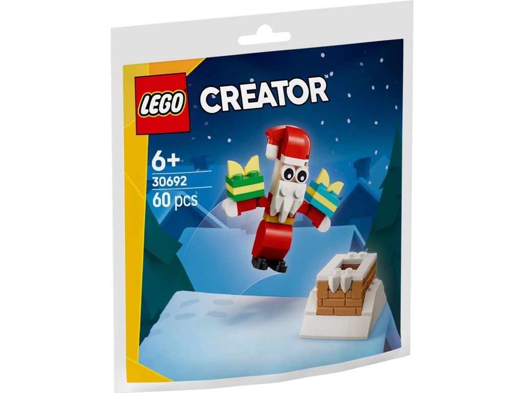 LEGO 30692 Święty Mikołaj i świąteczny komin
