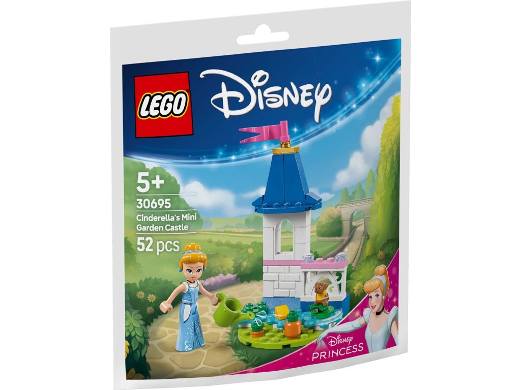 LEGO 30695 Miniaturowy zamek Kopciuszka z ogrodem