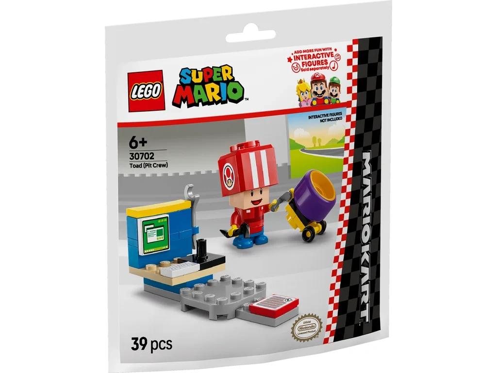 LEGO 30702 Mario Kart - Toad (Pit Crew)
