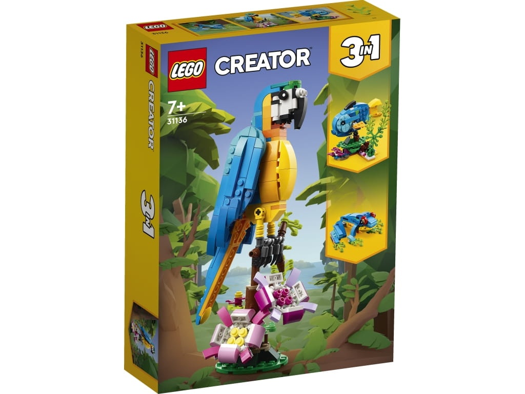 LEGO 31136 Egzotyczna papuga