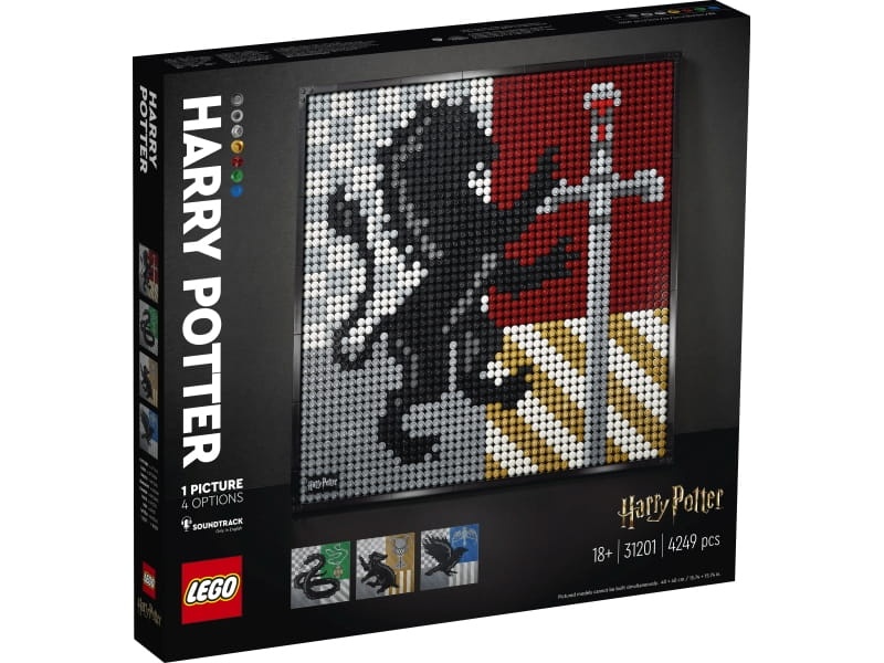 LEGO 31201 Harry Potter Hogwarts Crests