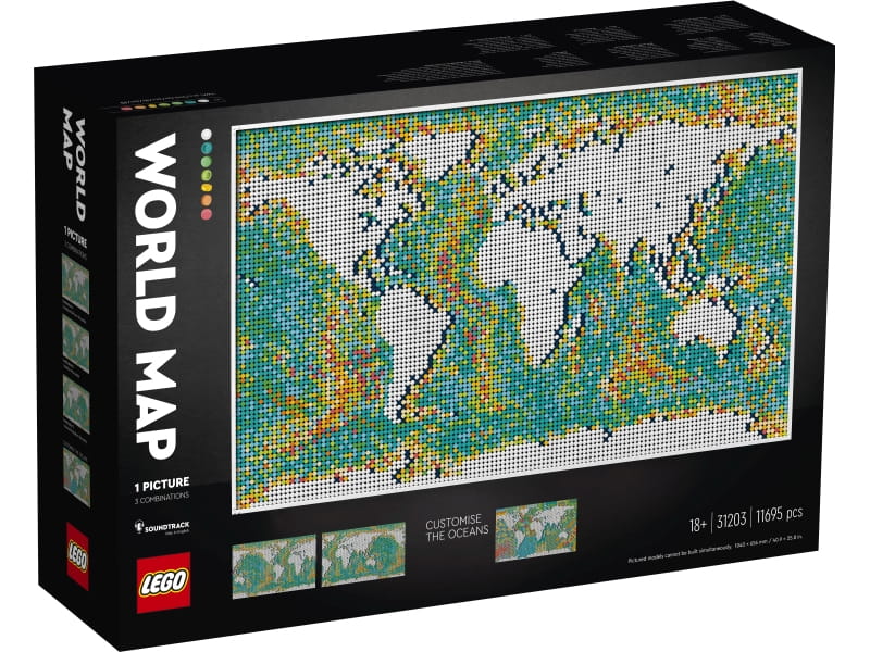 LEGO 31203 World Map