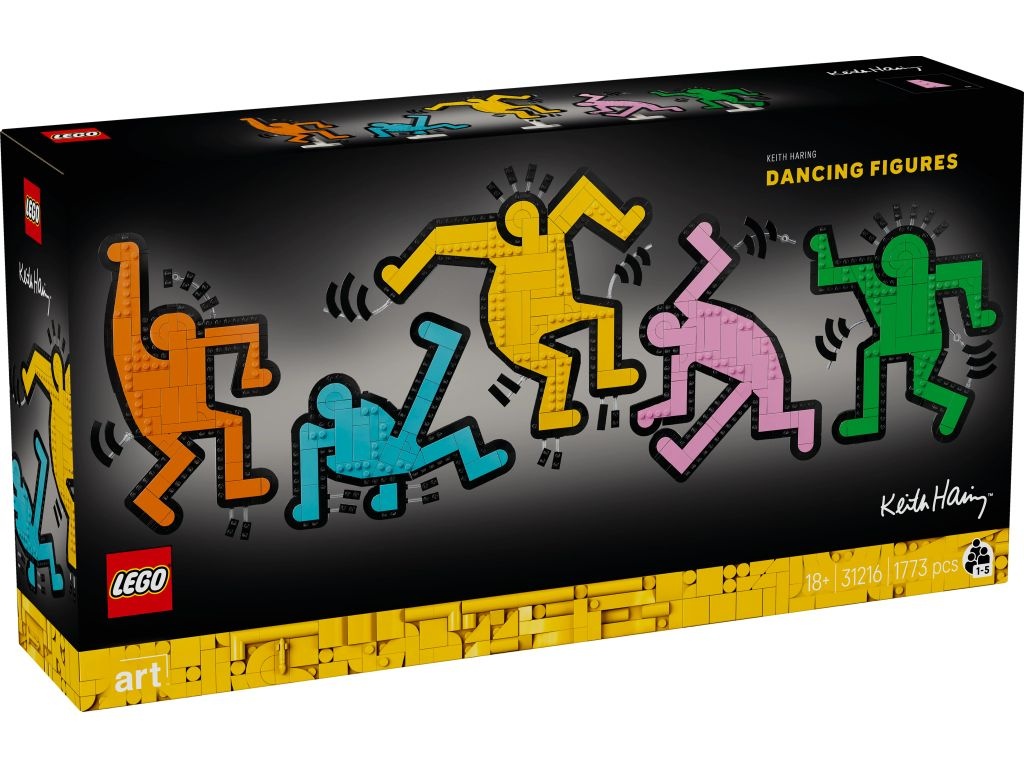 LEGO 31216 Keith Haring - Dancing Figures