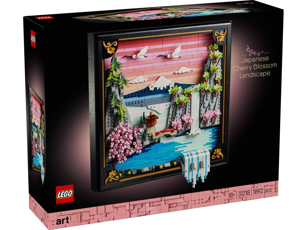 LEGO 31218 Japoński krajobraz z kwitnącą wiśnią