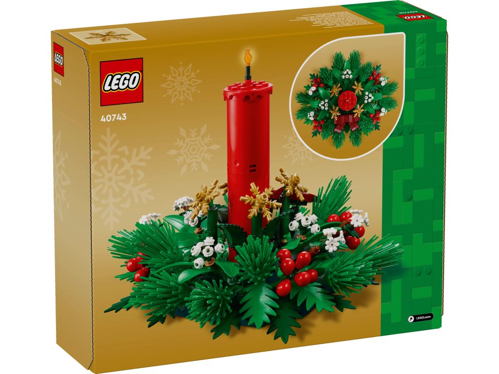 LEGO 40743 Świąteczna dekoracja stołu