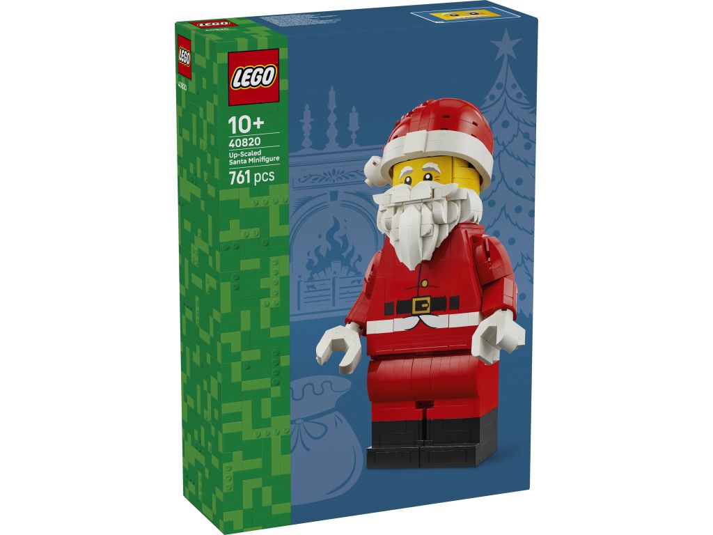 LEGO 40820 Powiększona minifigurka Świętego Mikołaja