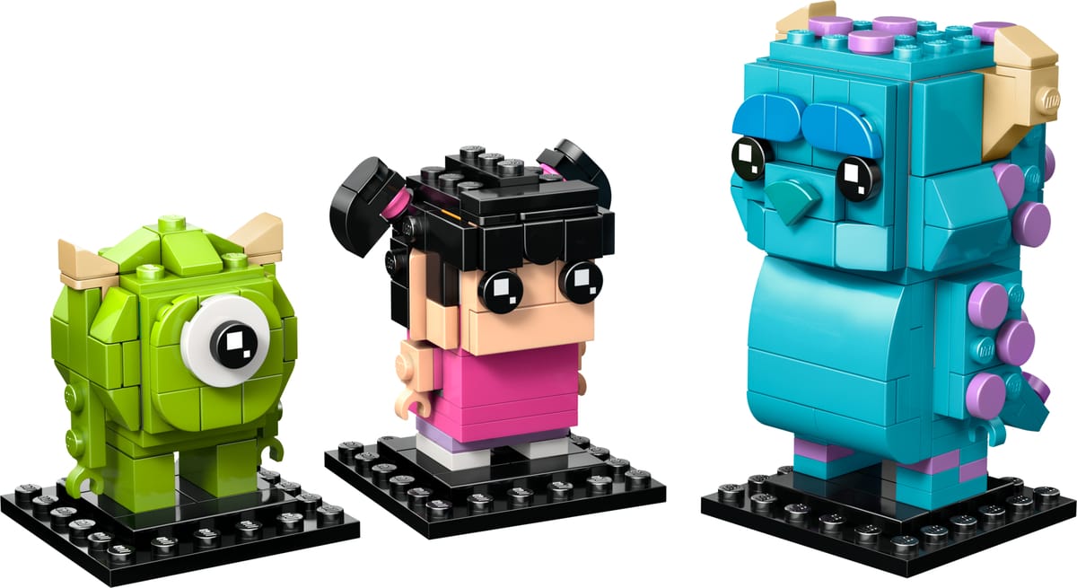 LEGO 40861 Figurki Sulley'ego, Mike'a i Boo