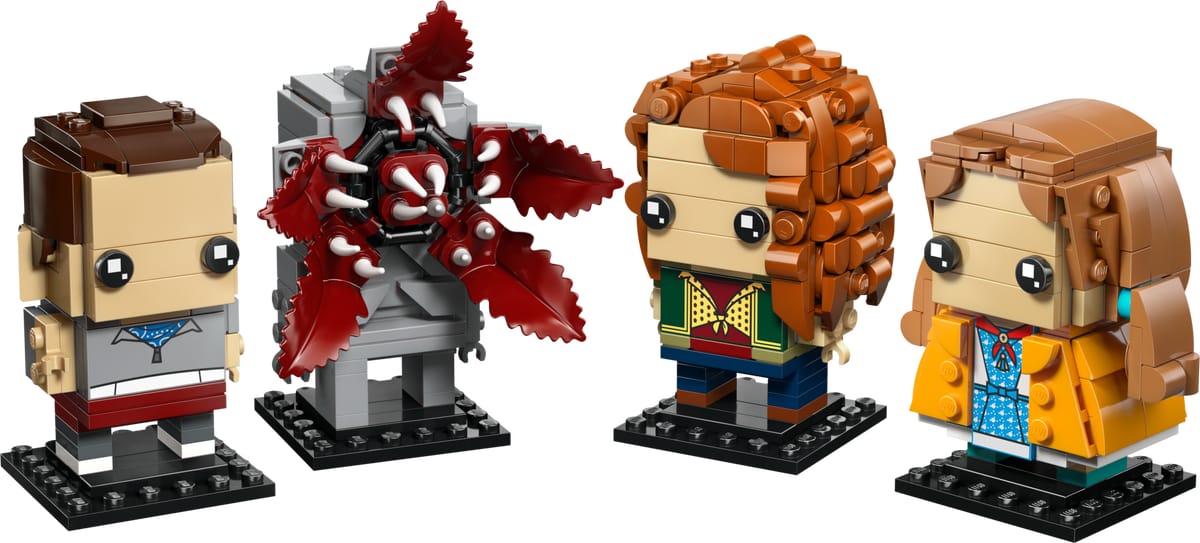 LEGO 40879 Figurki Jedenastki, Max, Demogorgona i Holly