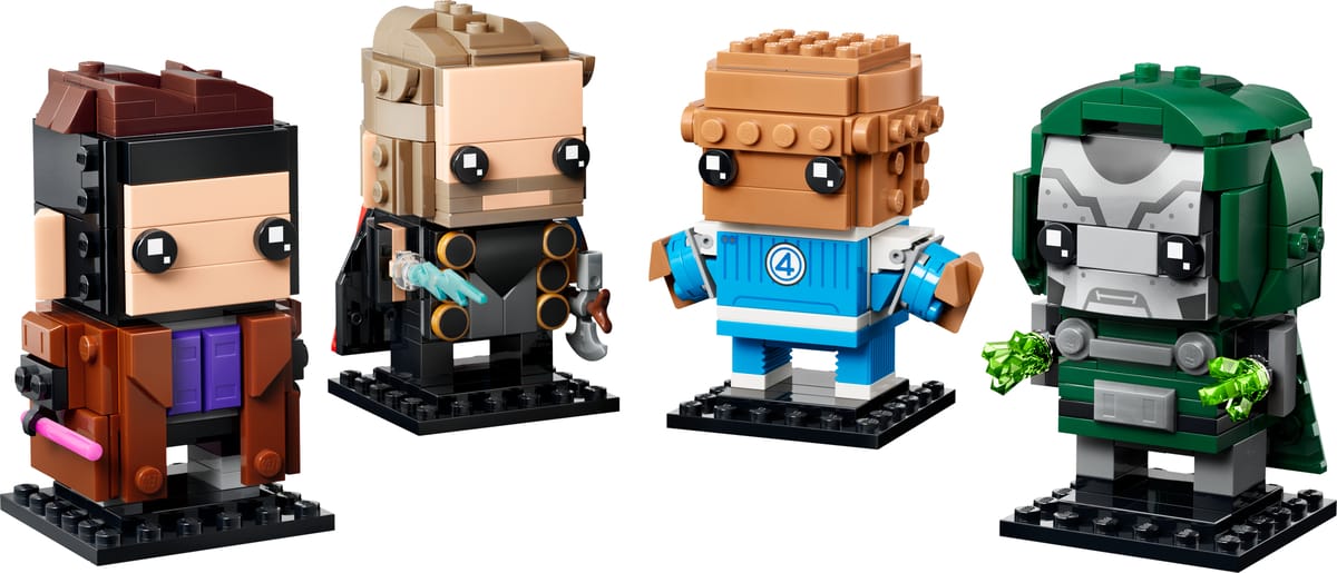 LEGO 40880 Avengers: Doomsday Bohaterowie i złoczyńca