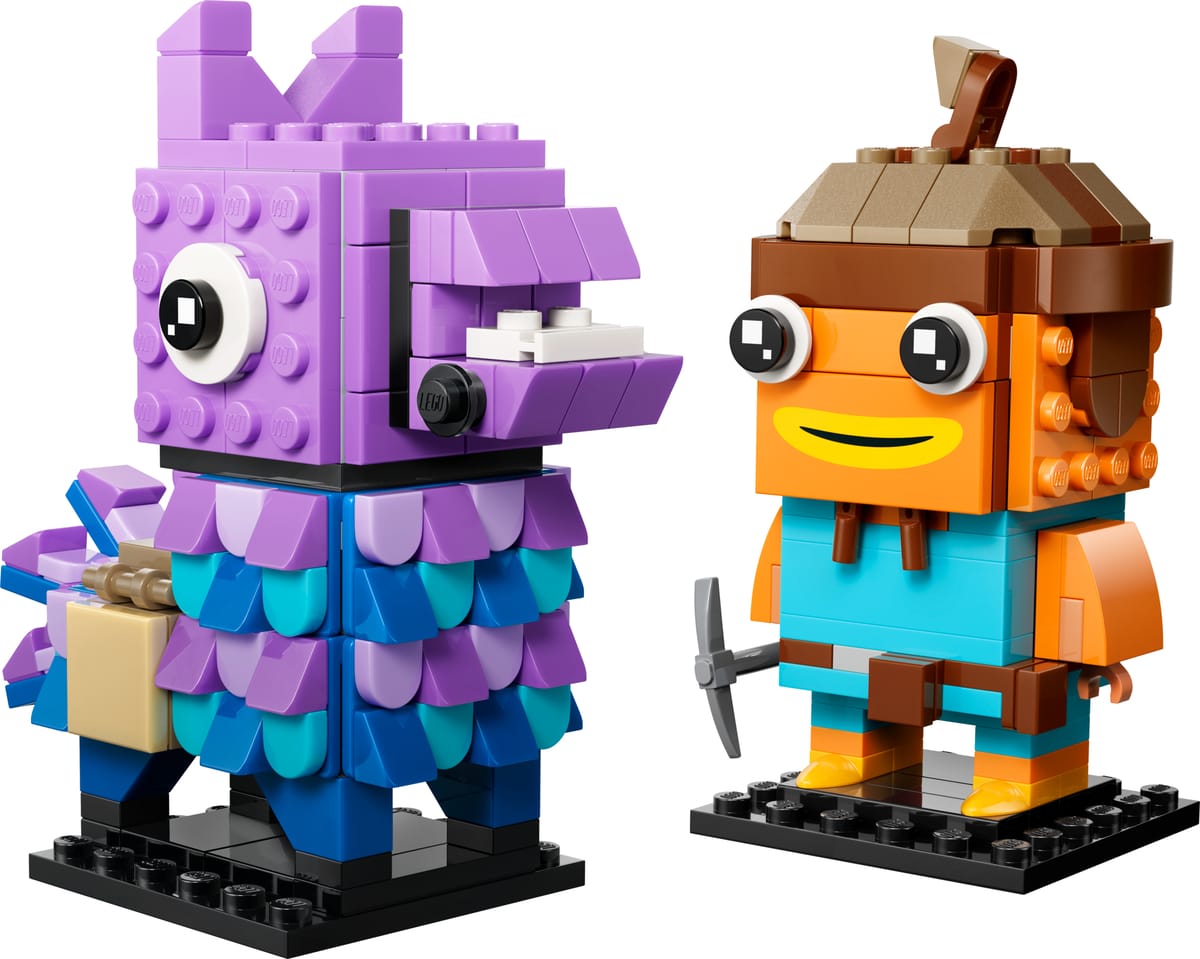 LEGO 40881 Lama Zaopatrzeniowa i Palucha Rybnego – figurki