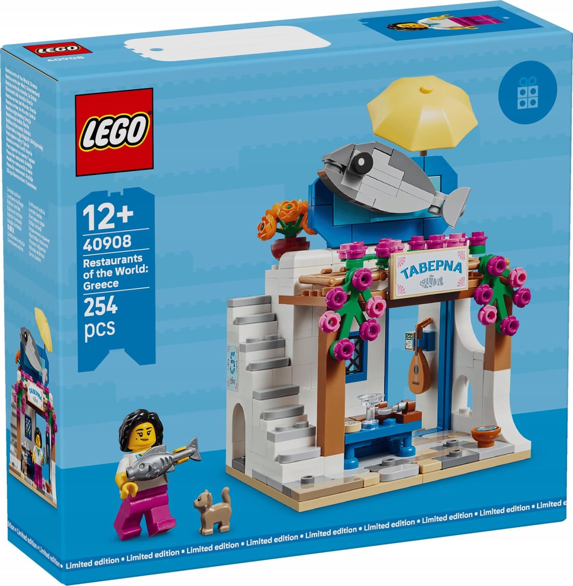 LEGO 40908 Restauracje świata: Grecja