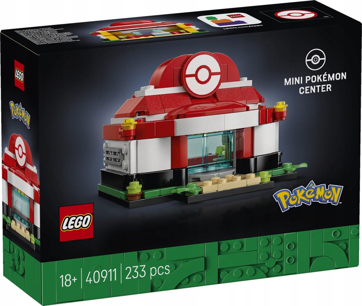 LEGO 40911 Małe Centrum Pokémonów