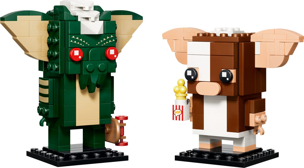 LEGO 40919 Figurki gremlinów: Gizmo i Stripe