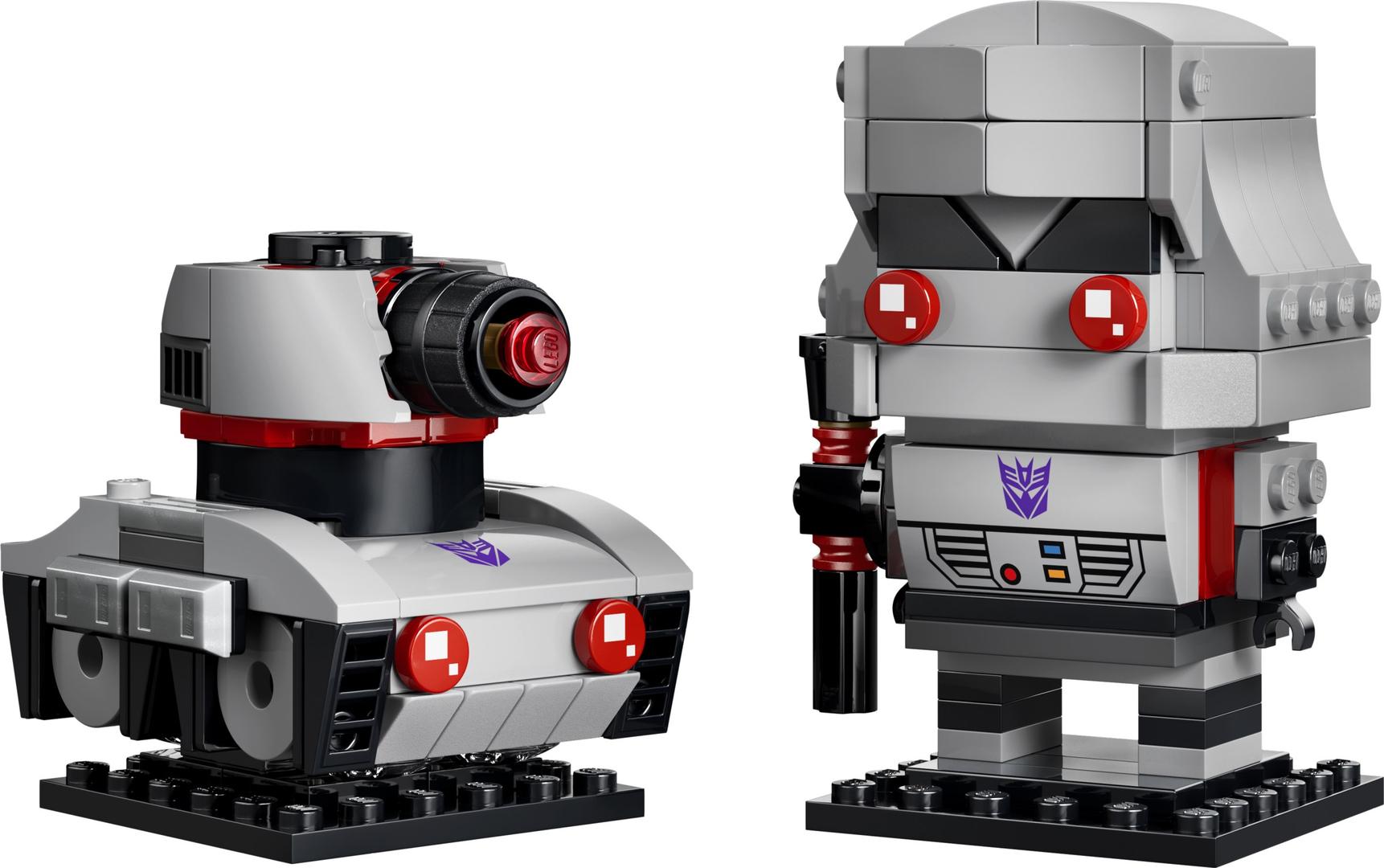 LEGO 40924 Megatron jako robot i pojazd