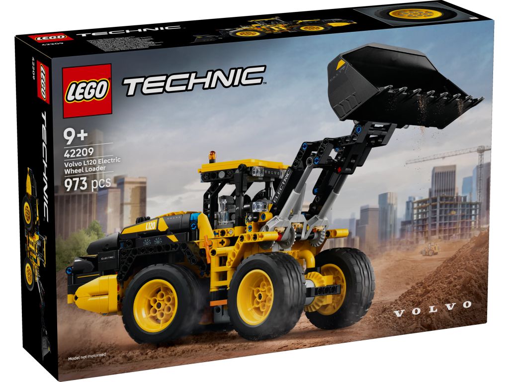 LEGO 42209 Ładowarka kołowa Volvo L120 Electric