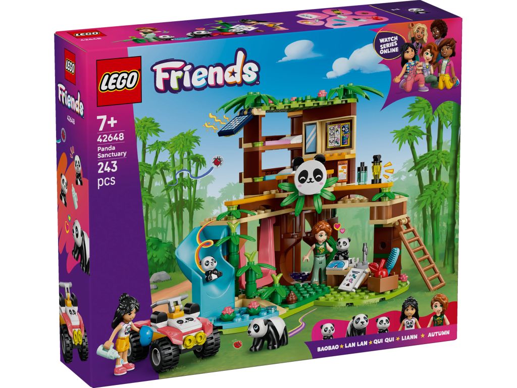 LEGO 42648 Opieka nad pandami w rezerwacie