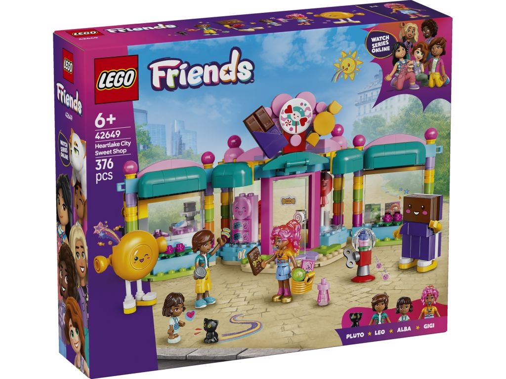 LEGO 42649 Sklep z cukierkami w Heartlake