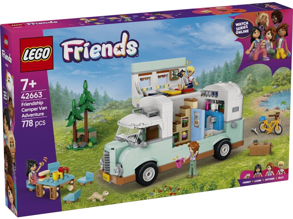 LEGO 42663 Przygoda w kamperze przyjaciół