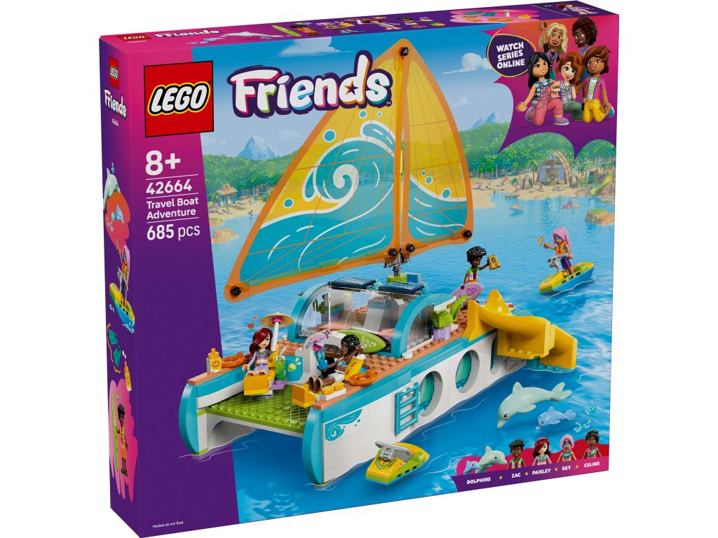 LEGO 42664 Przygoda na łodzi