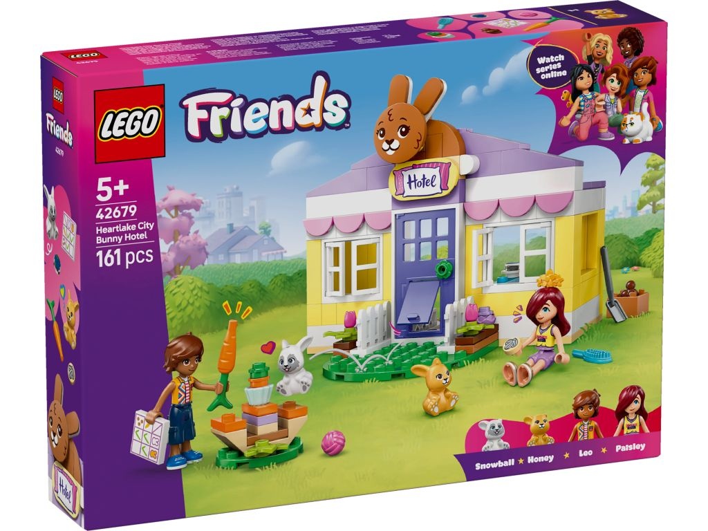 LEGO 42679 Hotel dla królików w mieście Heartlake