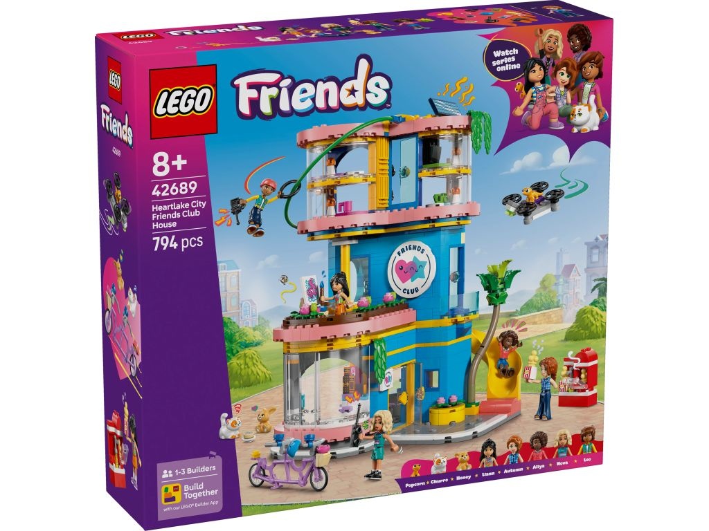 LEGO 42689 Domek klubu przyjaciół z Heartlake