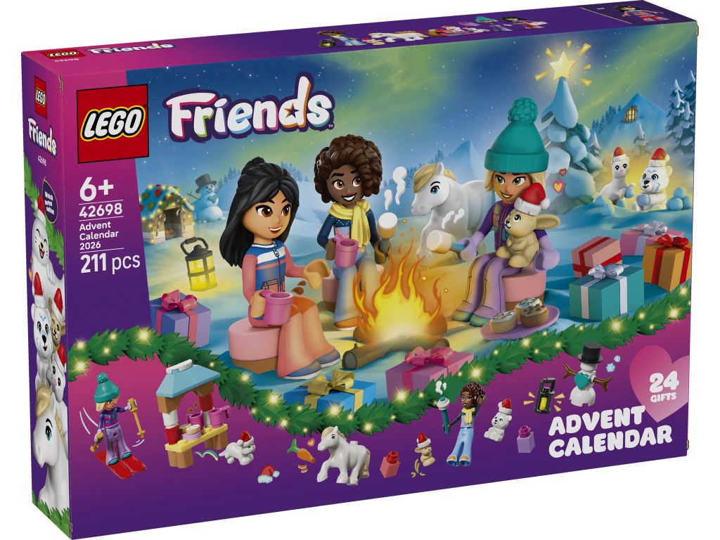LEGO 42698 LEGO Friends – kalendarz adwentowy na 2026 rok
