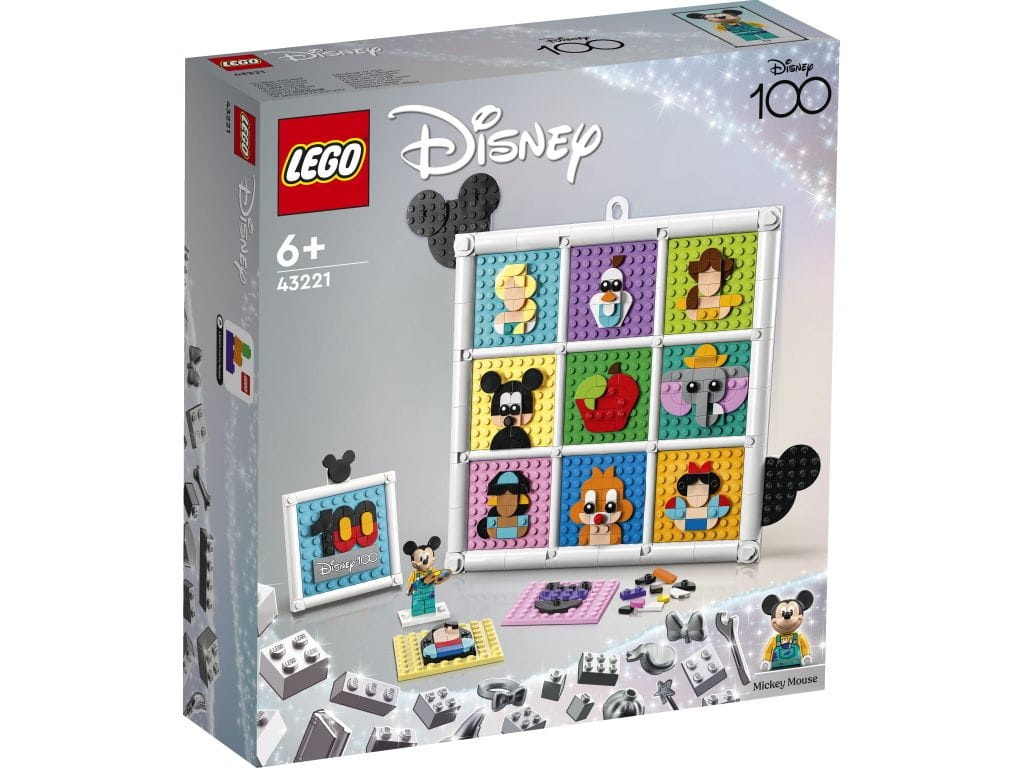 LEGO 43221 100 lat kultowych animacji Disneya