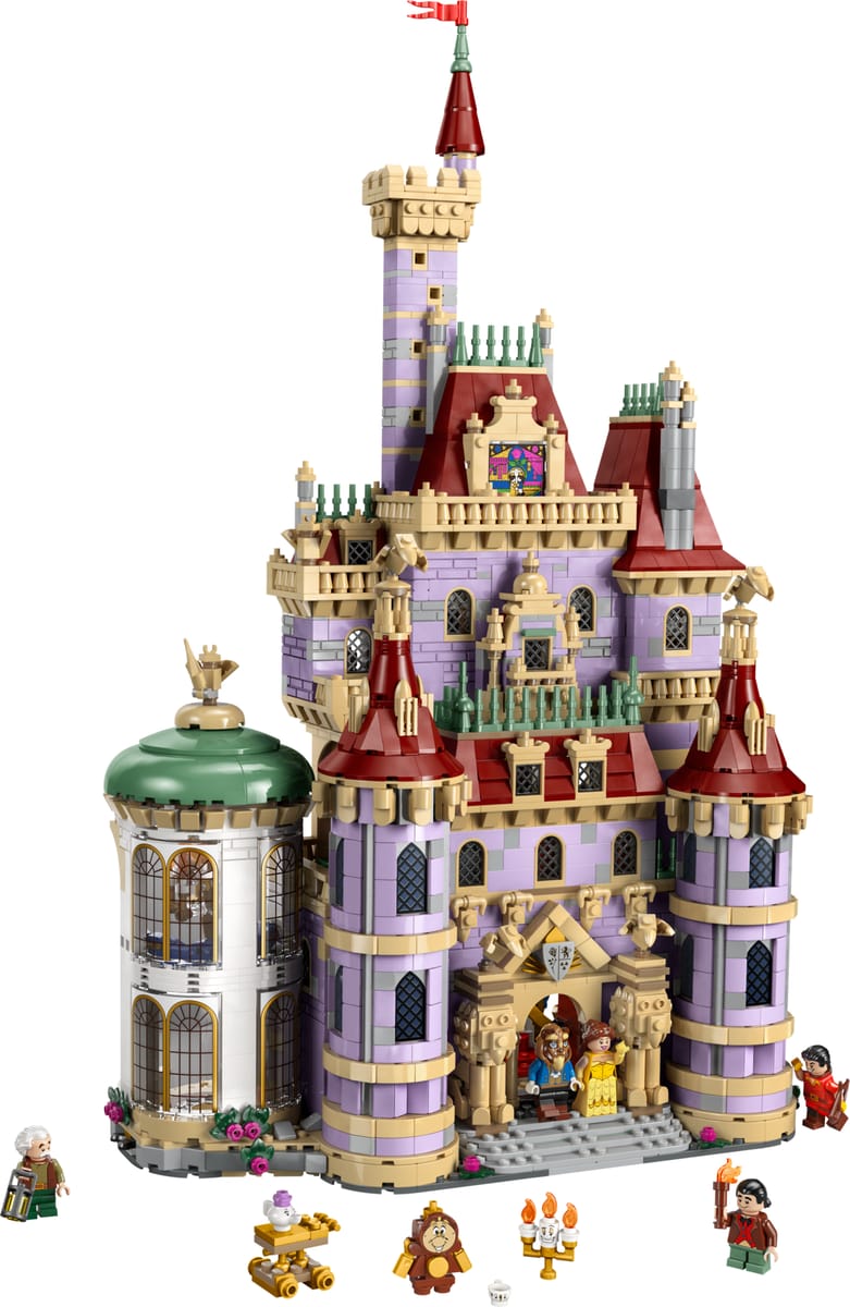 LEGO 43263 Zamek z Pięknej i Bestii