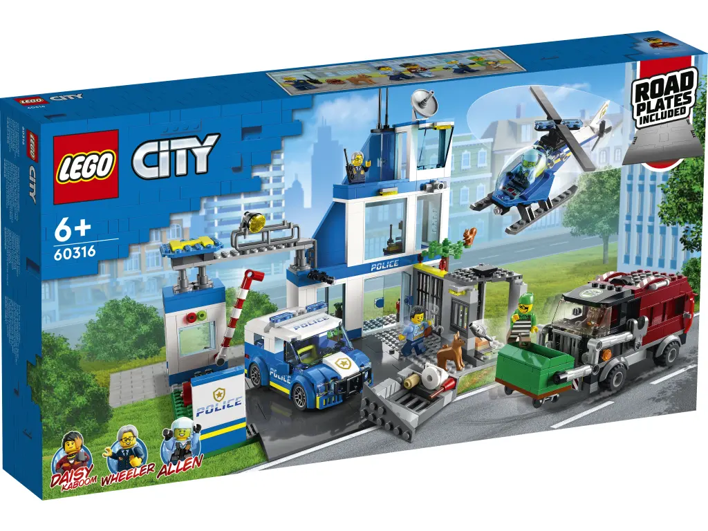 LEGO 60316 Posterunek policji